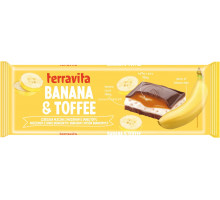 Шоколад Terravita Banana & Toffee 235 г
