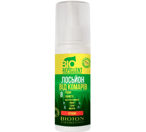 Лосьйон від комарів Bioton Cosmetics Bio Repellent Extreme 8 години захисту 100 мл