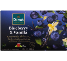 Чай чорний Dilmah Blueberry & Vanilla 20 пакетиків 30 г