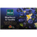 Чай чорний Dilmah Blueberry & Vanilla 20 пакетиків 30 г