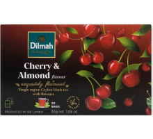 Чай чорний Dilmah Cherry & Almond 20 пакетиків 30 г