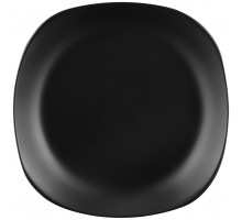 Тарілка десертна Ardesto Molize AR2919MВ квадратна чорна 20 х 20 см