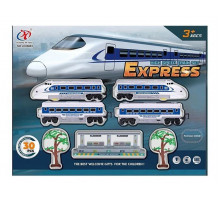 Железная дорога JHX 6693 Express 31 элемент подсветка, звук, станция, знаки