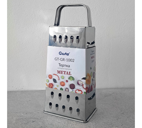Терка кухонна 4-х гранна Gusto GT-GR-1002 Терка кухонна 4-х гранна Gusto GT-GR-1002