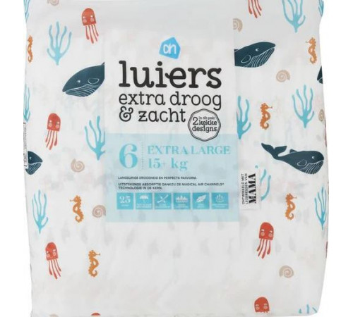 Подгузники Albert Heijn 6 (15+ кг) 25 шт