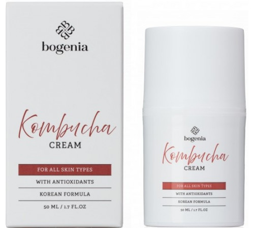 Крем для лица с комбучей Bogenia Kombucha Cream 50 мл