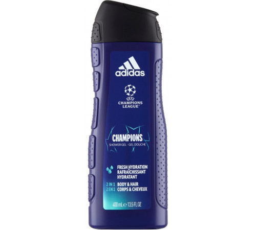Гель для душа чоловічий Adidas UEFA Champions League 2in1 400 мл