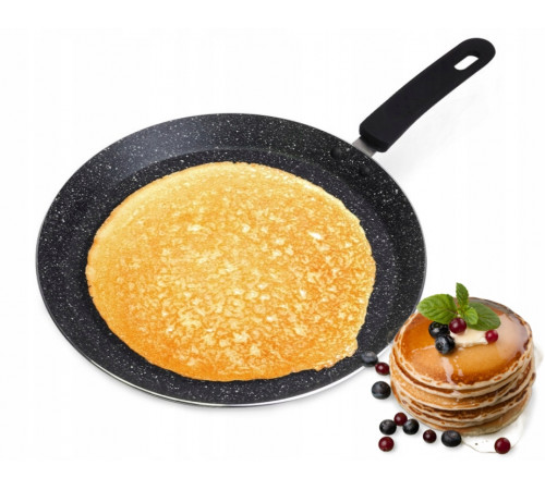 Сковорідка для млинців Kamille КМ0623MR Marble 26 см мармурове покриття