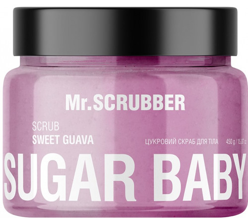 Сахарный скраб для тела Mr.Scrubber Sugar Baby Sweet Guava 450 г Сахарный скраб для тела Mr.Scrubber Sugar Baby Sweet Guava 450 г