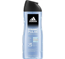 Гель для душа мужской Adidas Dynamic Pulse 3in1 400 мл