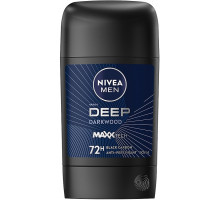 Дезодорант-стік чоловічий Nivea Deep Darkwood 50 мл Дезодорант-стік чоловічий Nivea Deep Darkwood 50 мл
