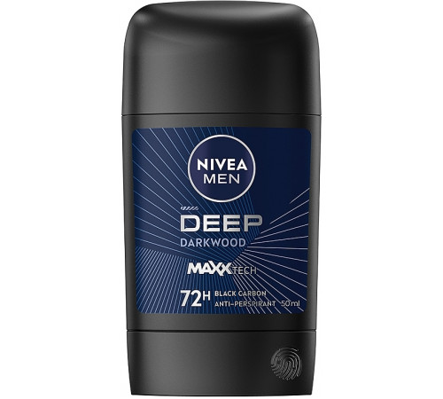Дезодорант-стік чоловічий Nivea Deep Darkwood 50 мл