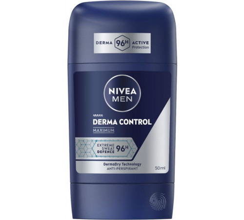 Дезодорант-стік чоловічий Nivea Derma Control 50 мл Дезодорант-стік чоловічий Nivea Derma Control 50 мл