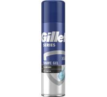 Гель для гоління Gillette Series Cleansing 200 мл