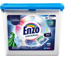 Гелеві капсули для прання Deluxe Enzo Universal 30 шт (ціна за 1 шт)