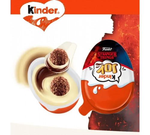 Шоколадне яйце Kinder Joy Stranger Things 20 г 1 шт