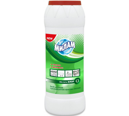 Порошок для чищення Милам Хлор 500 г