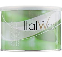 Теплый воск для депиляции ItalWax Алоэ 400 мл
