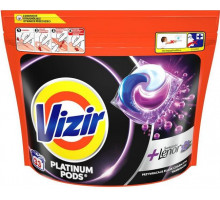 Гелевые капсулы Vizir Platinum Pods Black + Lenor 33 шт (цена за 1 шт)