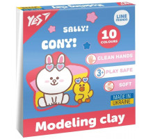 Пластилін Yes 540664 Line Friends 10 кольорів 200 г