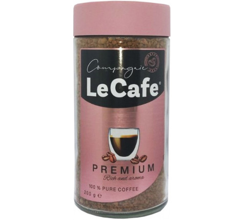 Кофе растворимый Compagnic Le Cafe Premium 200 г