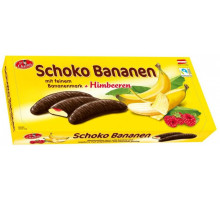 Конфеты Sir Charles Schoko Bananen Himbeeren 300 г