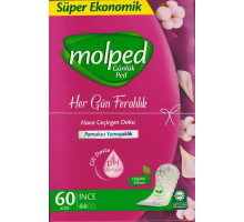 Щоденні гігієнічні прокладки Molped Everyday Freshness Scent of Nature 60 шт