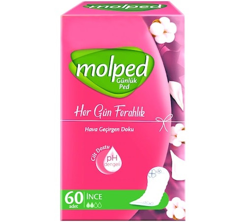 Щоденні гігієнічні прокладки Molped Everyday Freshness 60 шт