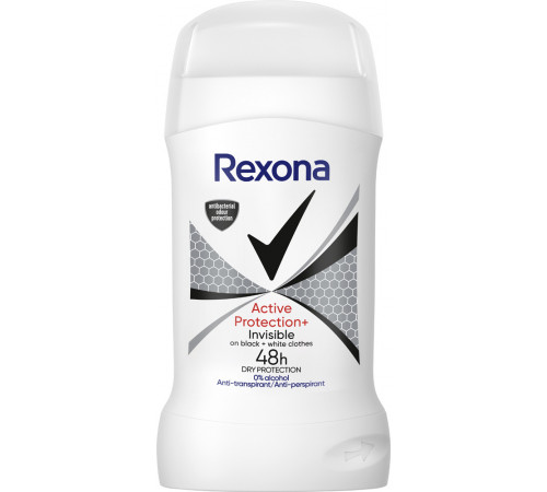 Антиперспірант стік Rexona Active protection+Invisible 50 мл