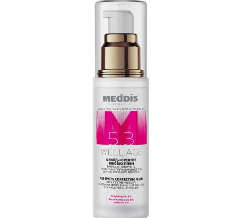Флюид-корректор возрастных пятен Meddis Well Age Menopause 30 мл Флюид-корректор возрастных пятен Meddis Well Age Menopause 30 мл