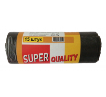 Пакети для сміття Super Quality 35 л 15 шт