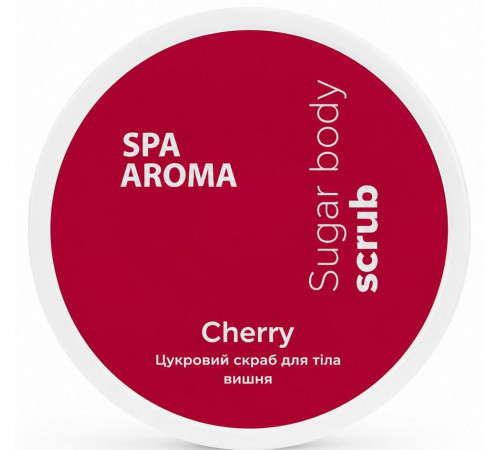 Цукровий скраб для тіла Bioton Cosmetics Spa Aroma Вишня 250 мл
