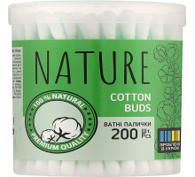 Ватні палички Bioton Nature коробка 200 шт