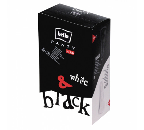 Щоденні прокладки Bella Panty Slim Black&White 40 шт