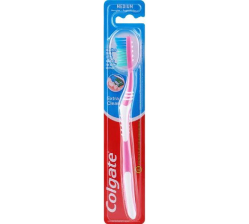Зубная щетка Colgate Extra Clean Medium Зубная щетка Colgate Extra Clean Medium