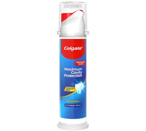 Зубна паста з дозатором Colgate Maximum Cavity Protection 100 мл