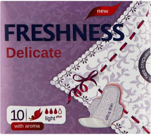 Гігієнічні прокладки Freshness Delicate Ultra Light 10 шт