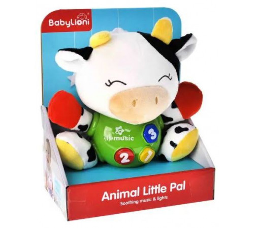 М'яка іграшка Корівка на батарейках