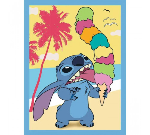 Пазли Trefl 93585 2 in 1 Щасливий день Ліло та Стіч