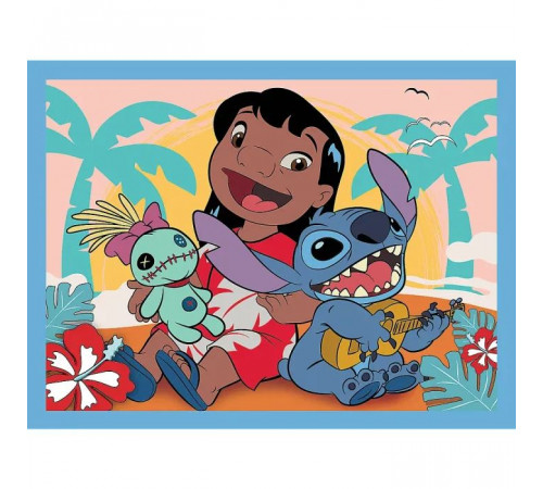 Пазли Trefl 93585 2 in 1 Щасливий день Ліло та Стіч