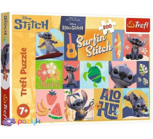Пазли Trefl 13331 Ліло і Стіч Пригоди на Гаваях 200 елементів