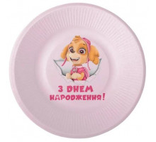 Паперові тарілки Щенячий патруль Скай 18 см 10 шт