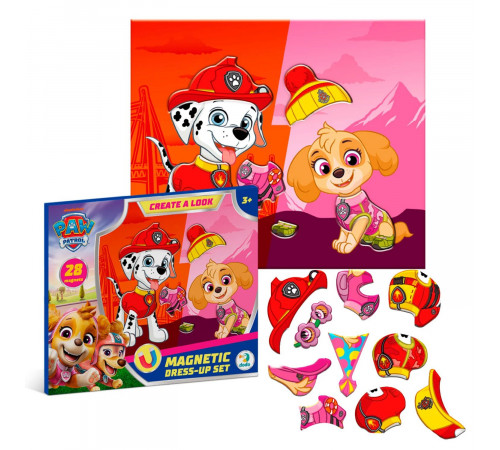 Магнітна гра одягалка Dodo 200699 Щенячий патруль Маршал і Скай