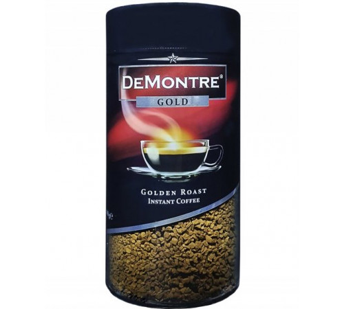 Кофе растворимый DeMontre Gold 200 г