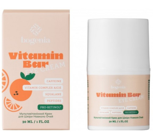 Мультивитаминный крем для кожи вокруг глаз Bogenia Vitamin Bar 30 мл