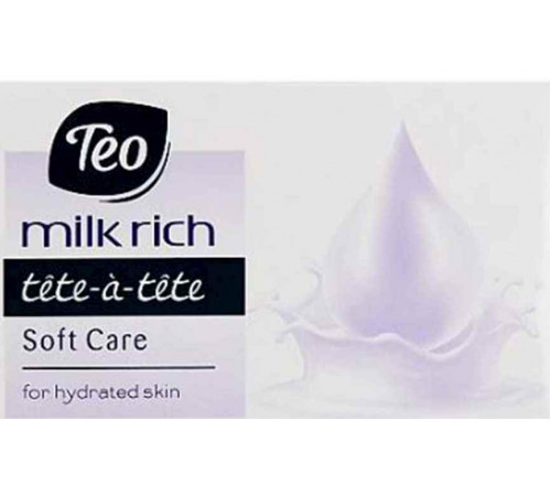 Мило тверде Тео Tete-a-Tete Rich Milk Soft Care 90 г