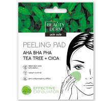 Пилинг-пады для лица Beautyderm с CICA Чайным деревом и Кислотами 5 г