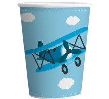 Бумажные стаканчики Самолет 250 мл 10 шт