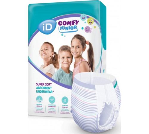 Підгузки-трусики ID Comfy Junior 5 (17-27 кг) 14 шт