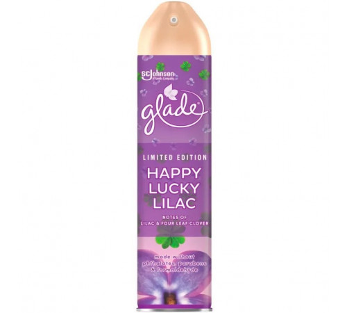 Освежитель воздуха Glade Happy Lucky Lilac 300 мл